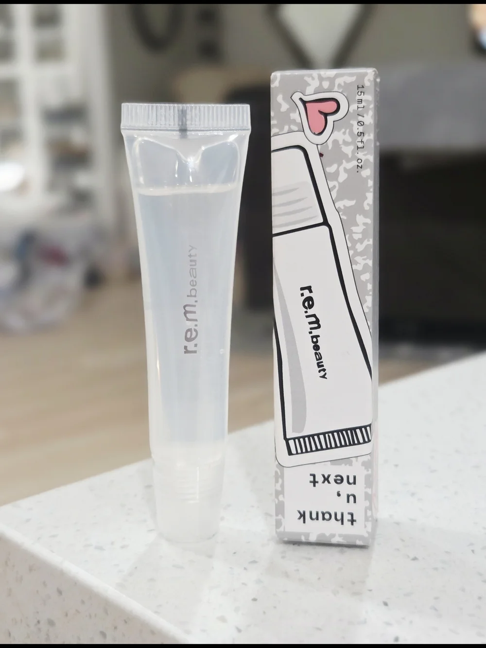 R.e.m Beauty Clear Lip Gloss - Transparent Shine